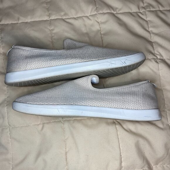 Allbirds Mens Ivory Tree Loungers Round Toe Comfort Slip On Shoes Size 11 main image 6